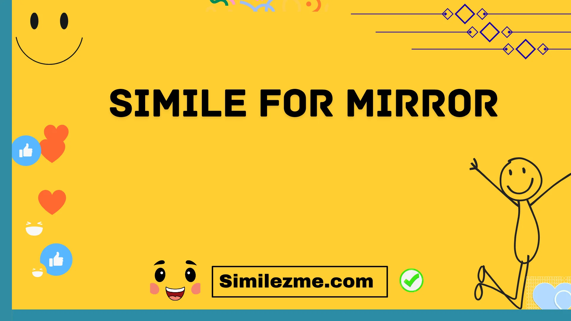 simile for mirror