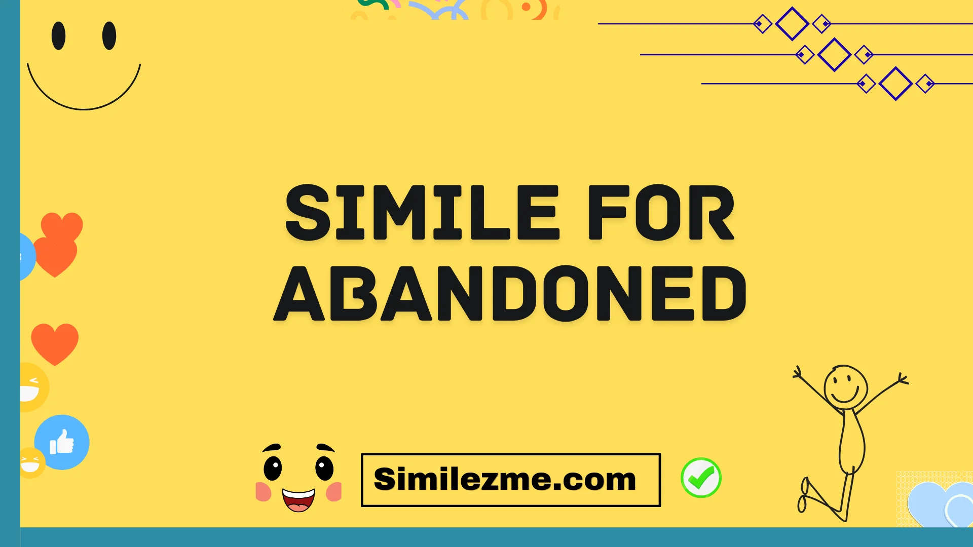 simile for abandoned