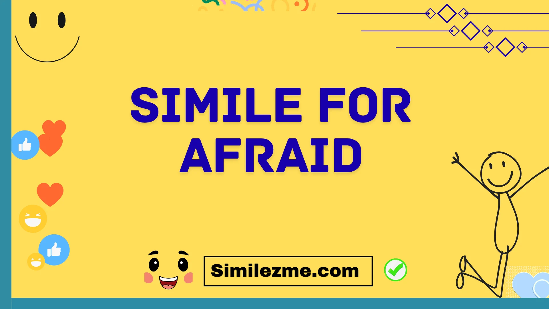 simile for afraid