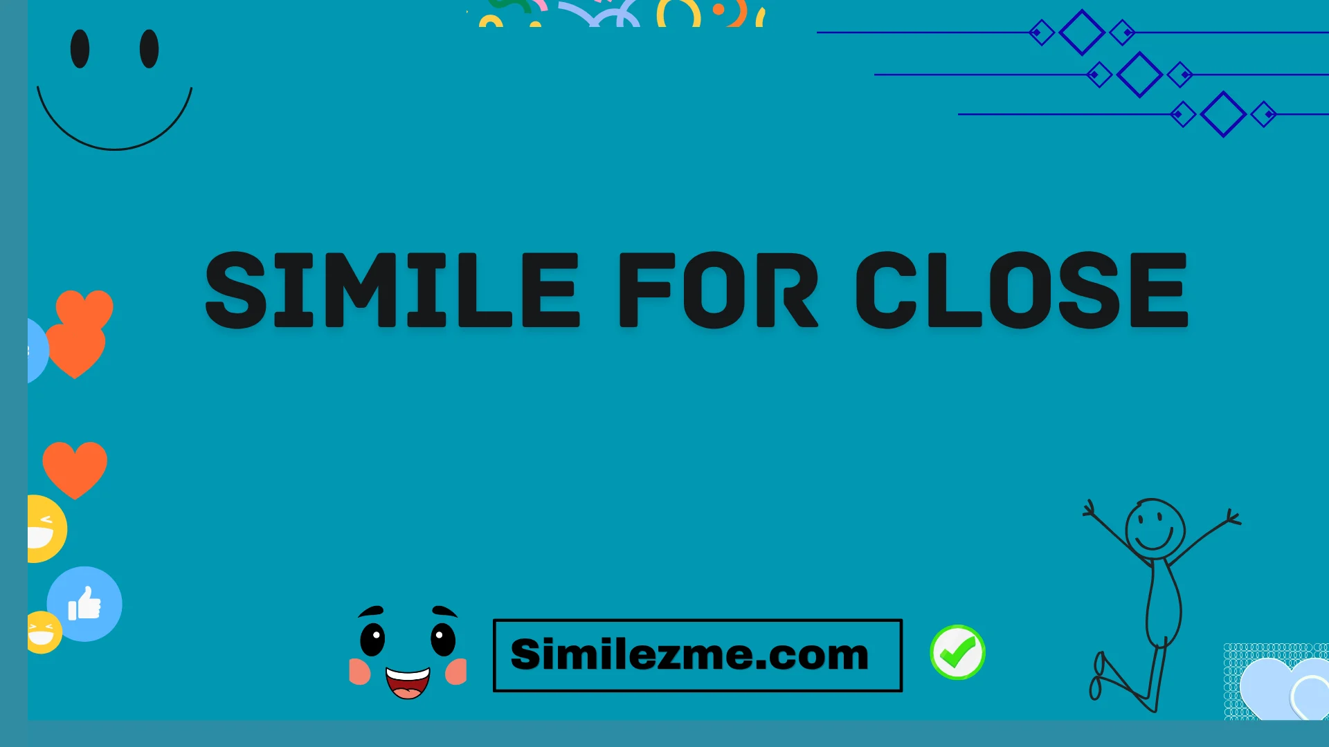 simile for close