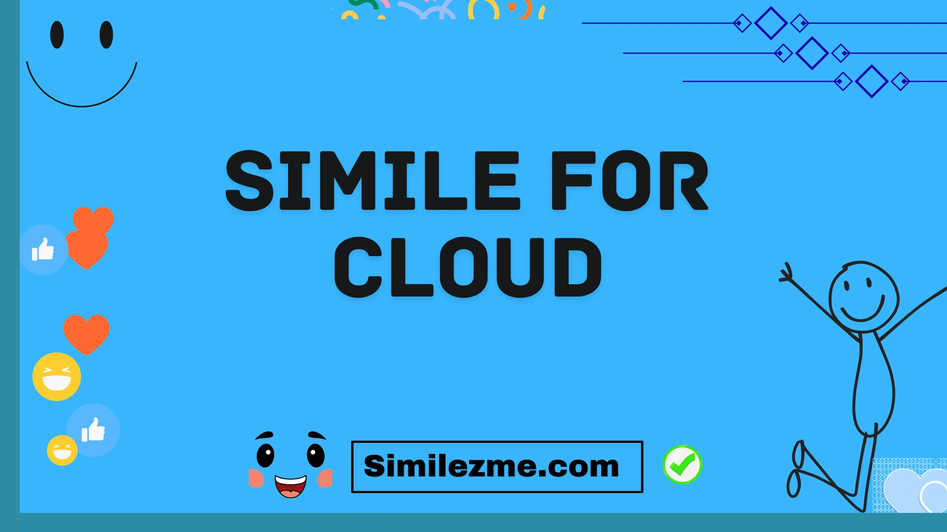 simile for cloud