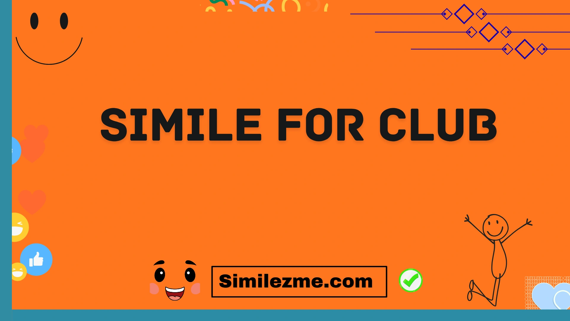 simile for club