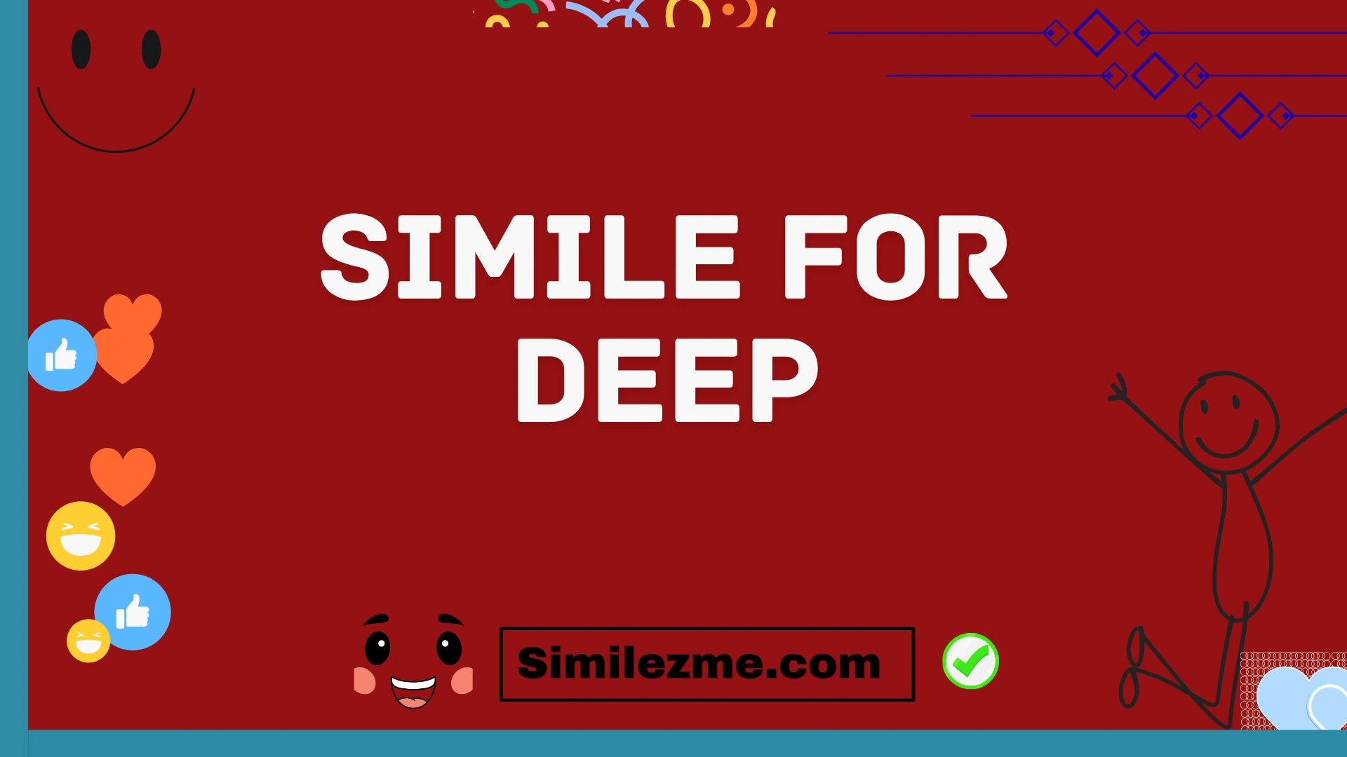 simile for deep