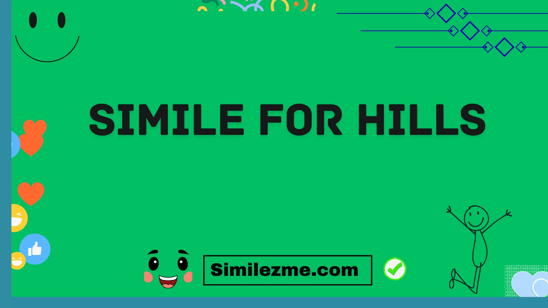 simile for hills