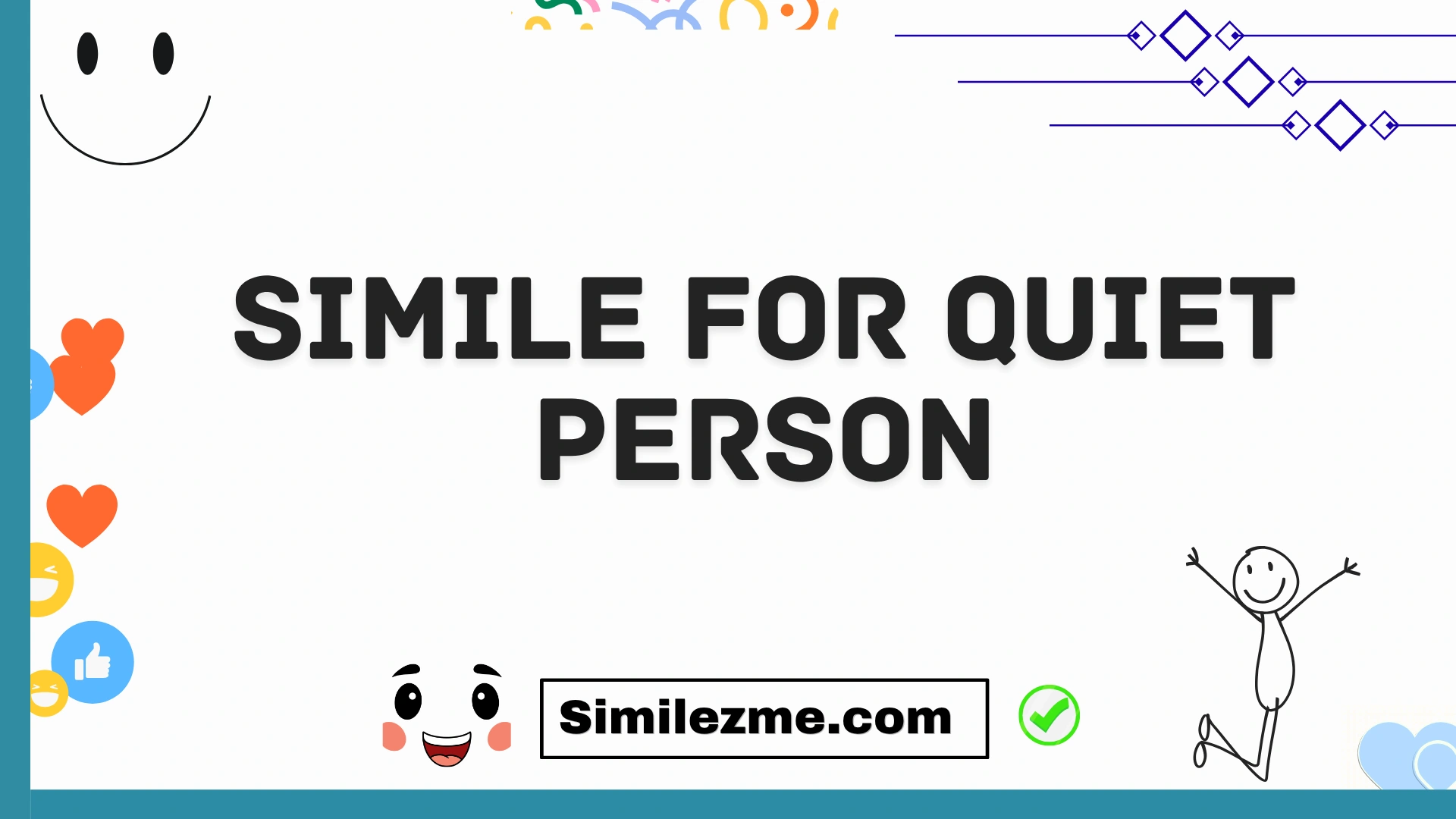 simile for quiet person