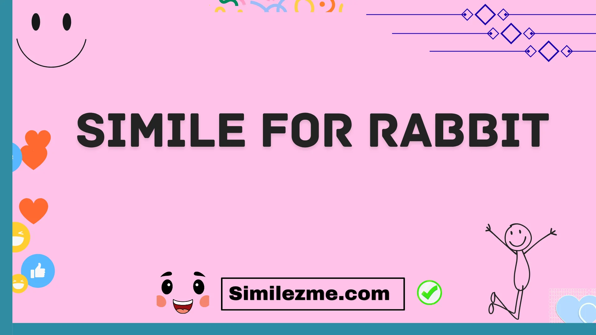 simile for rabbit