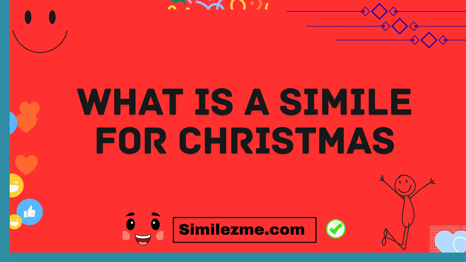 what is a simile for christmas