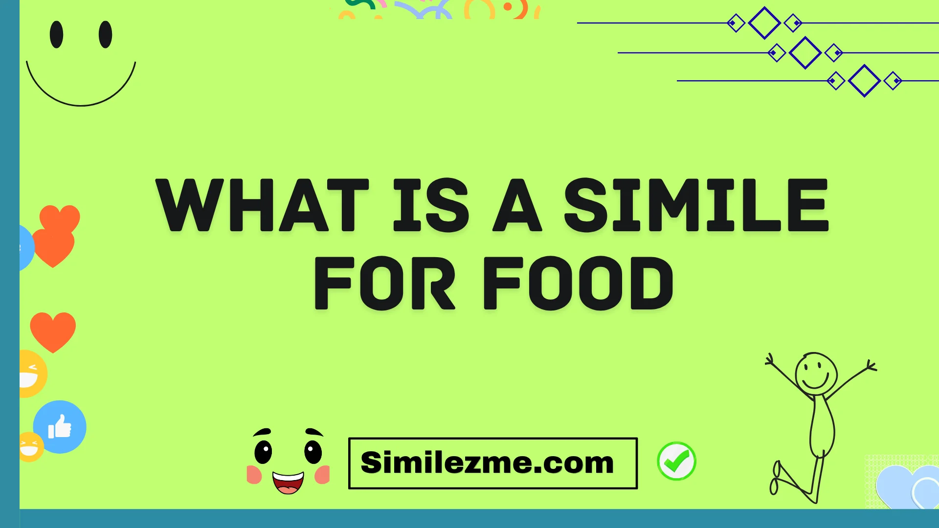 what is a simile for food