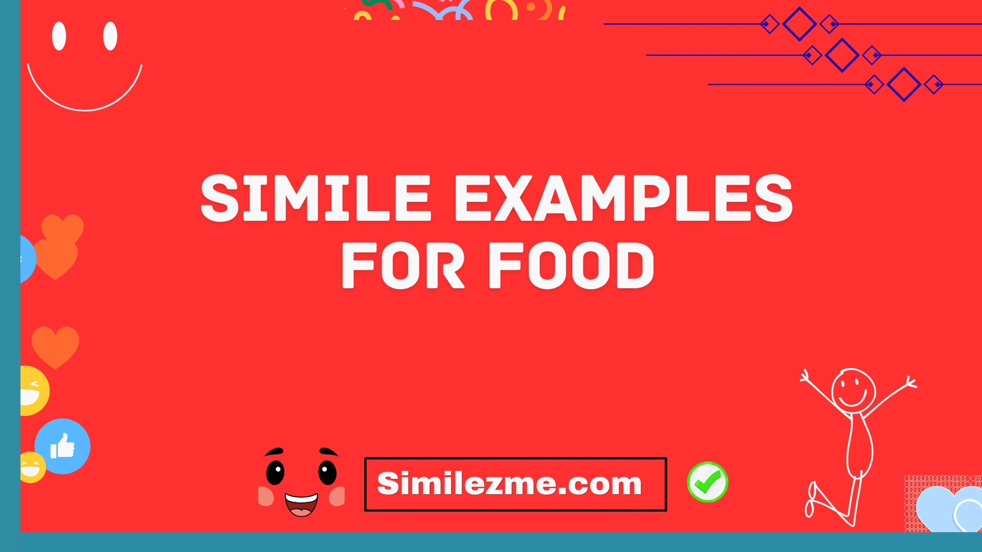 simile examples for food