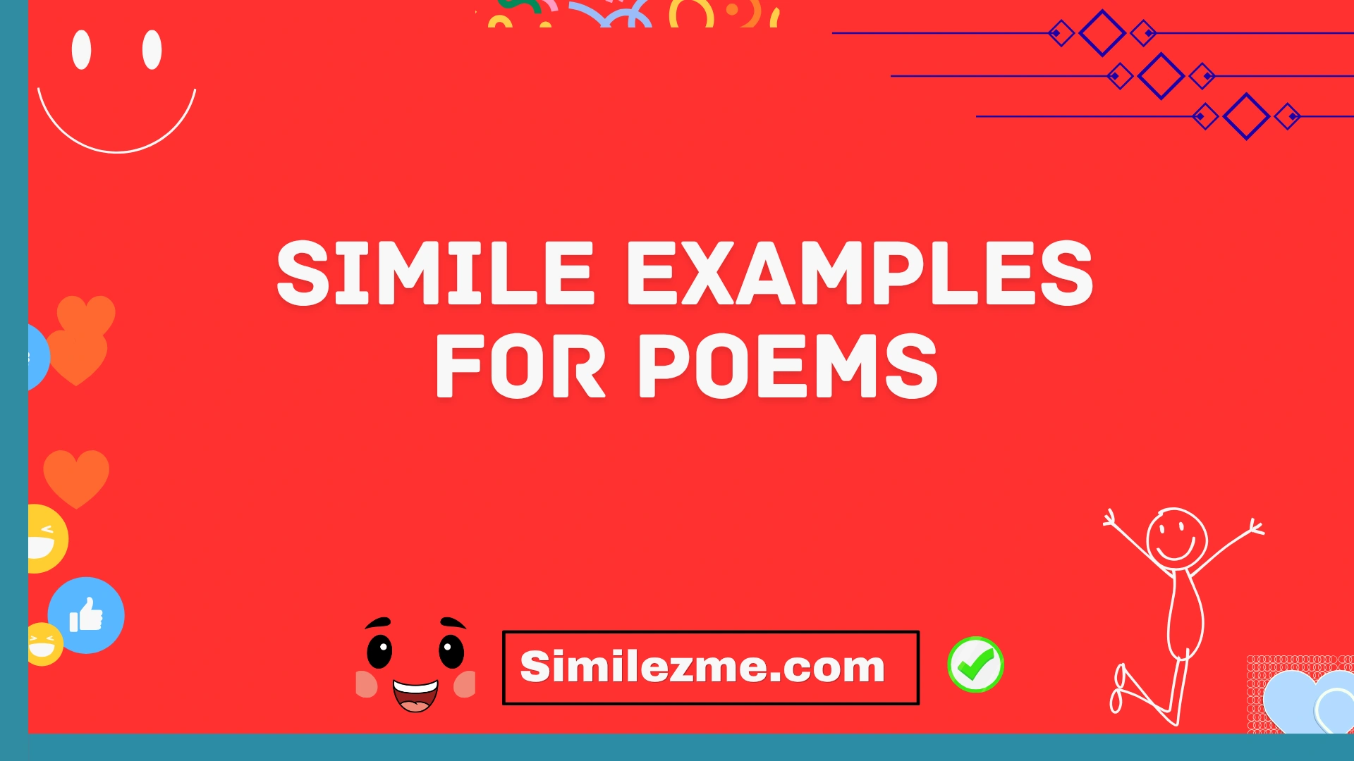 simile examples for poems