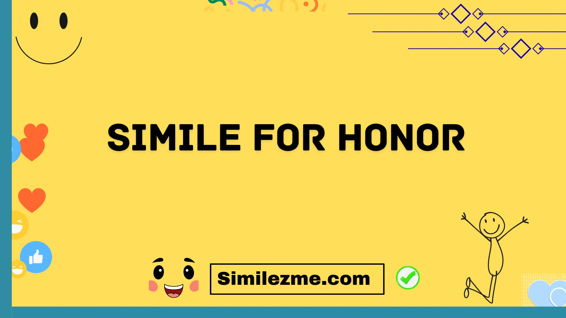 simile for honor