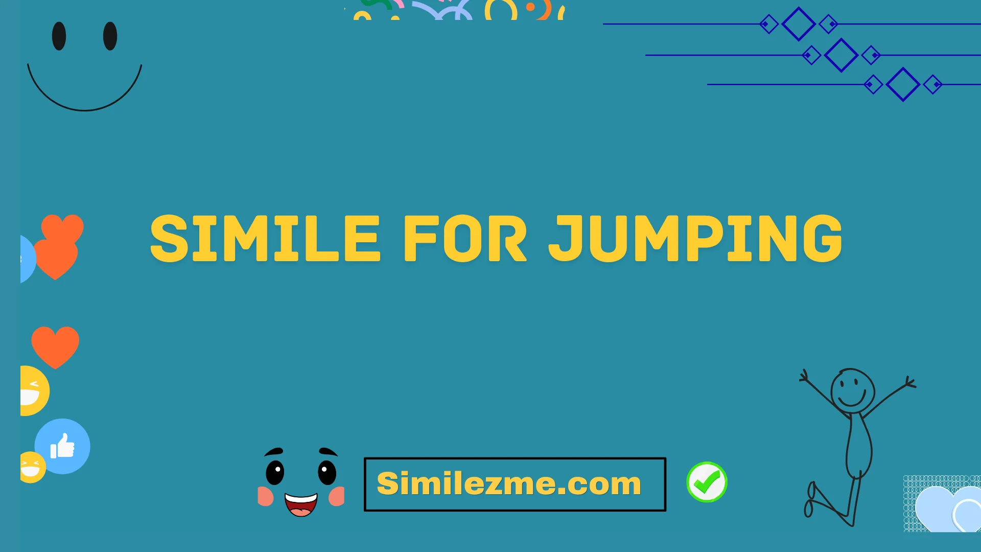 simile for jumping