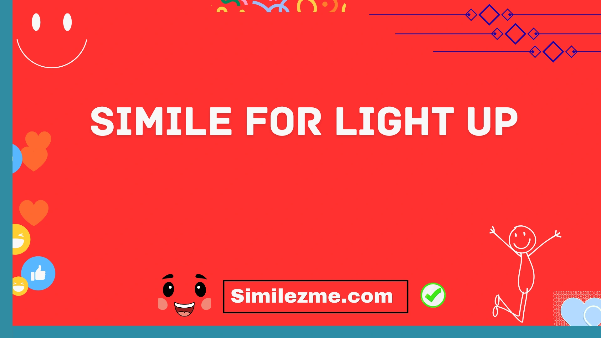 simile for light up