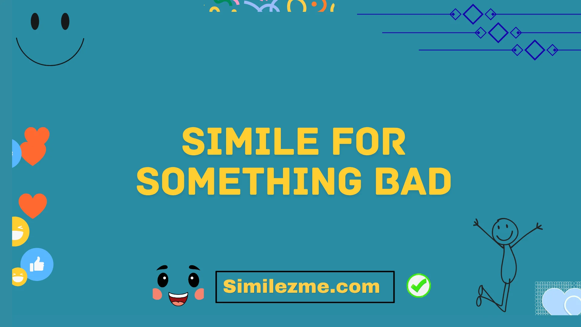 simile for something bad