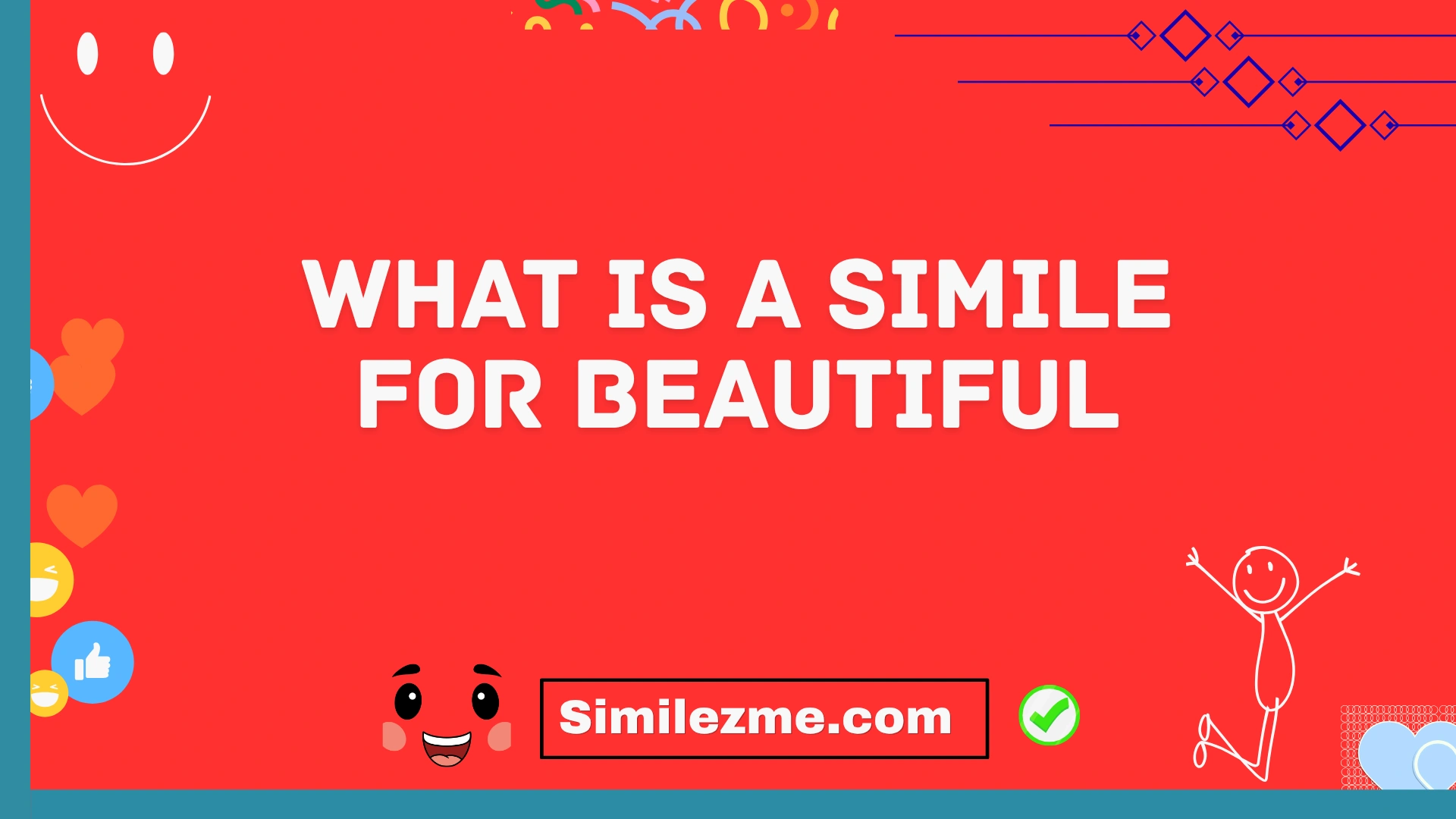what is a simile for beautiful