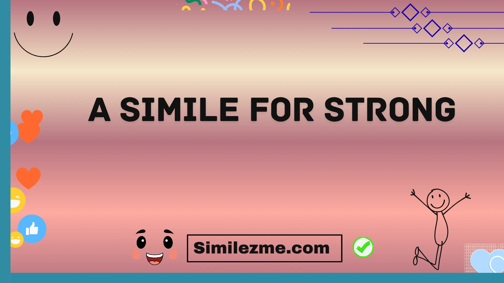 a simile for strong