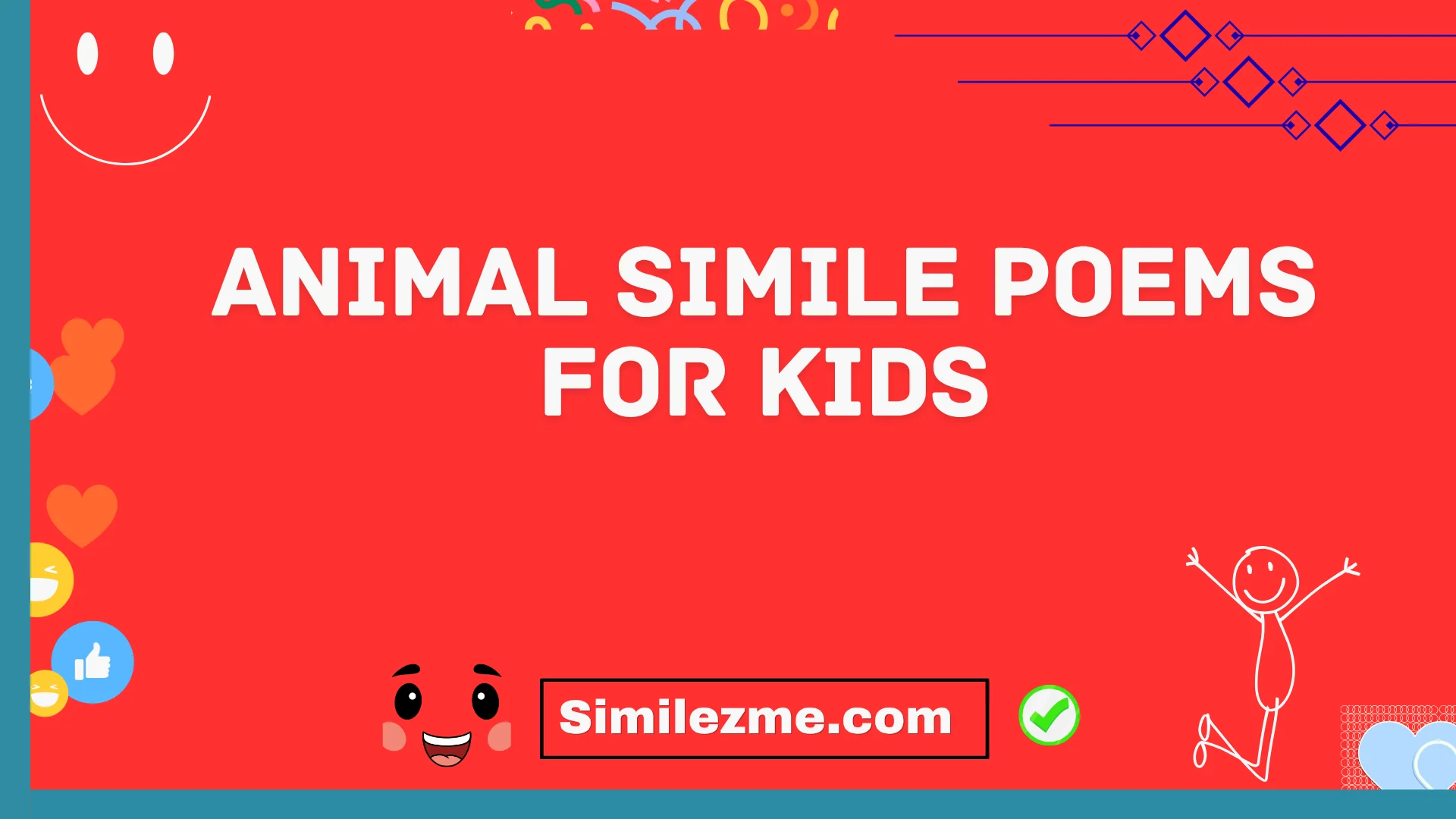 animal simile poems for kids