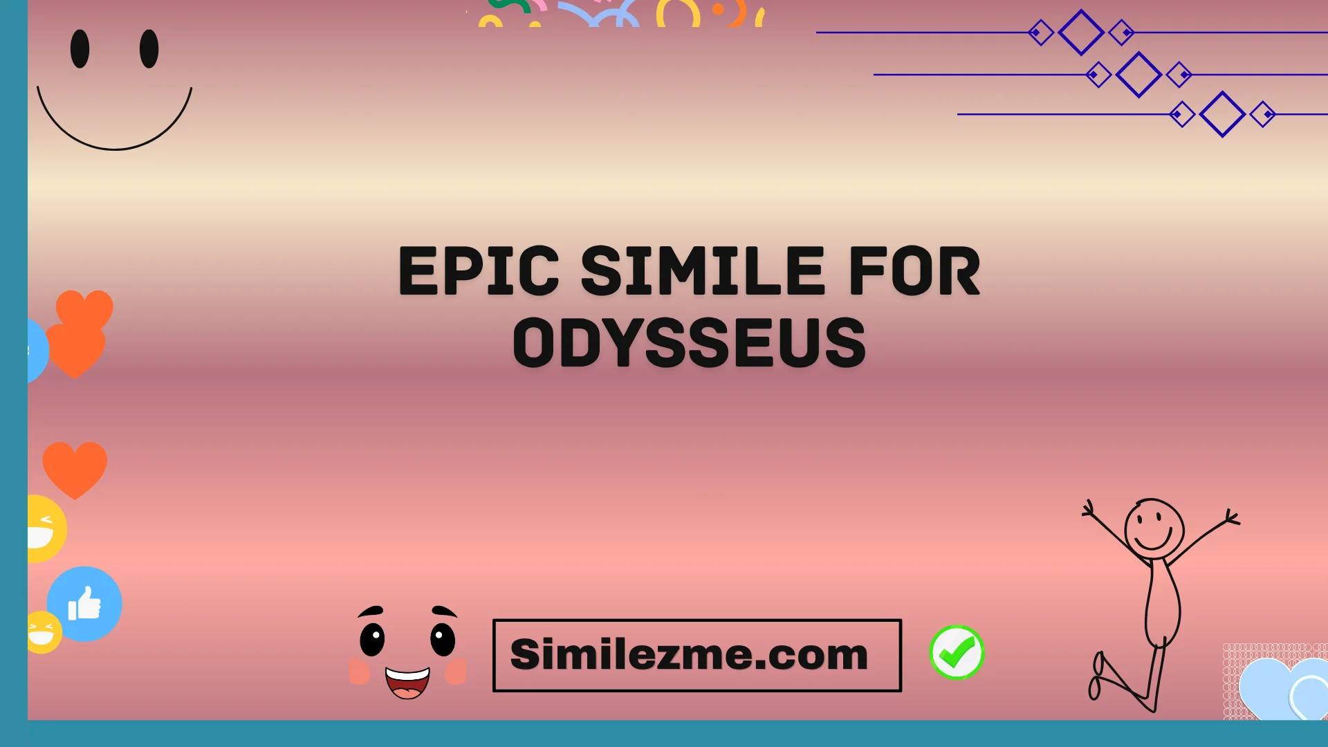 epic simile for odysseus