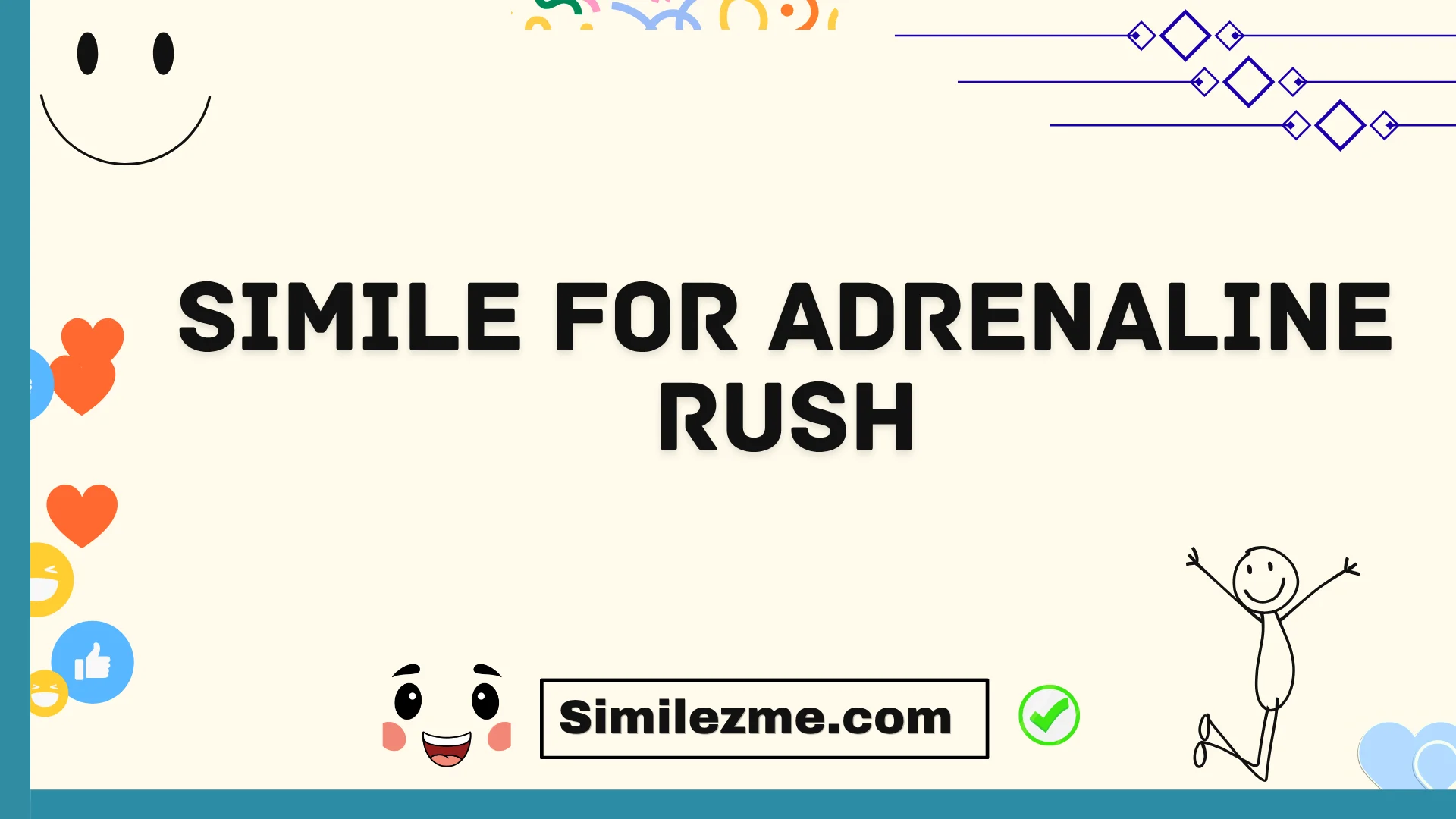 simile for adrenaline rush