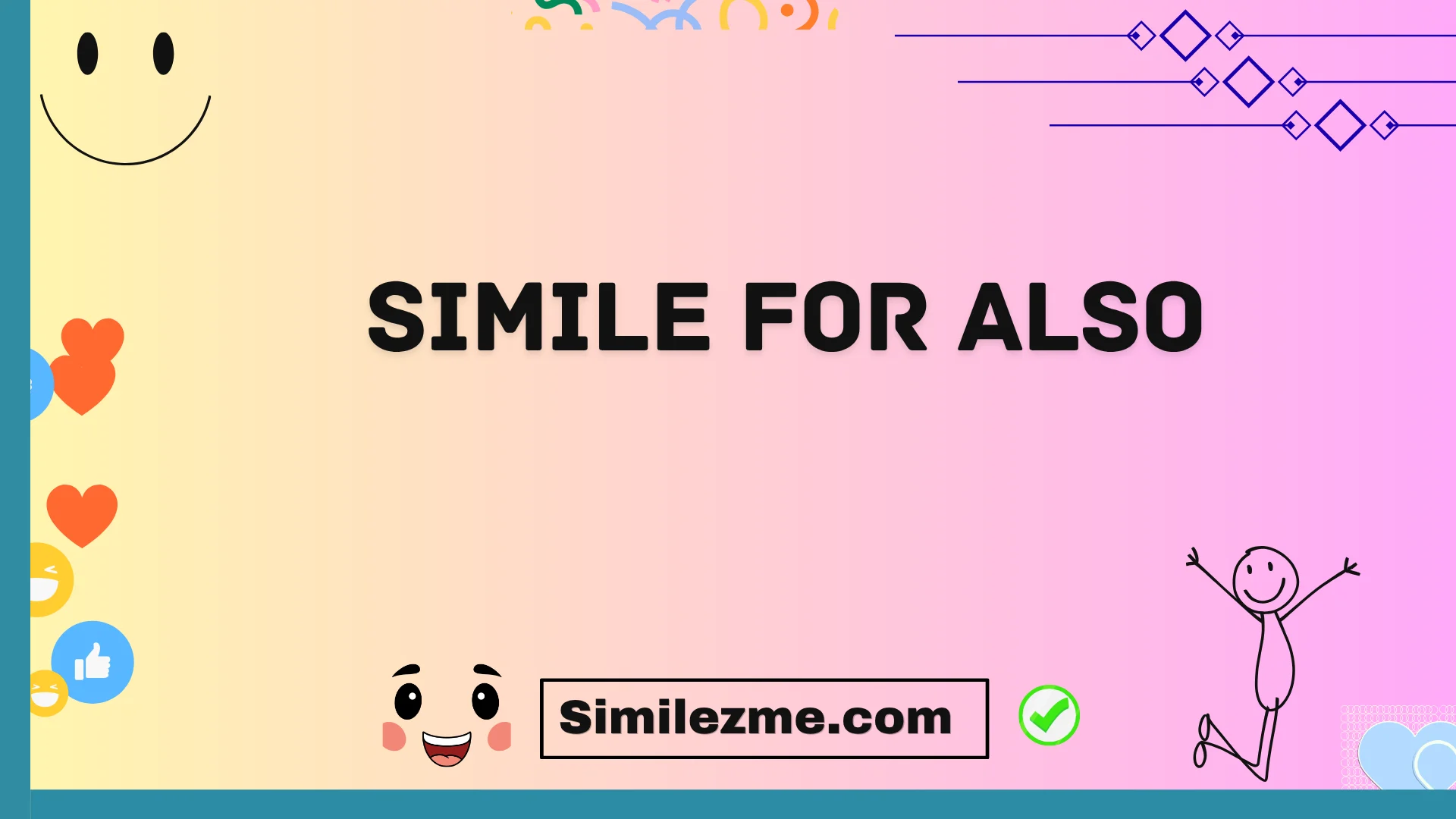 simile for also