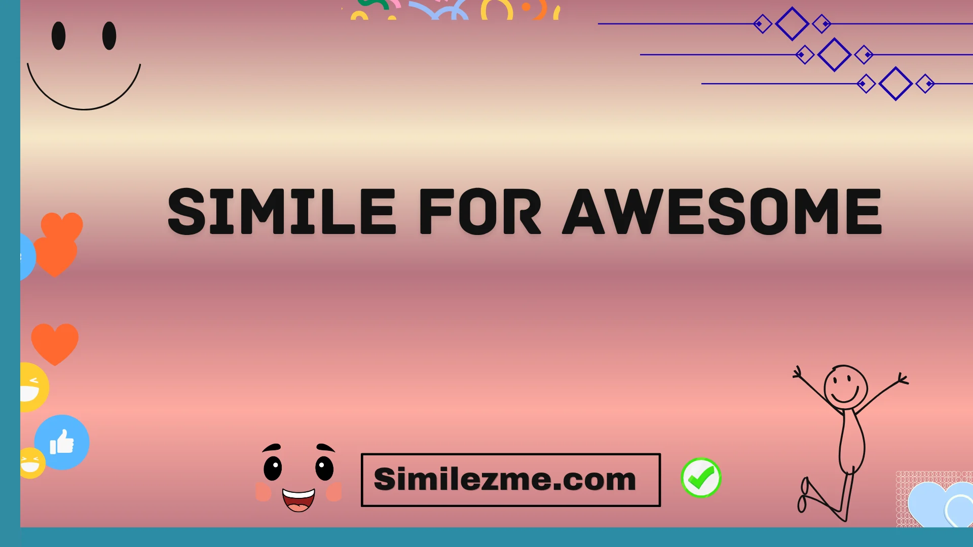 simile for awesome