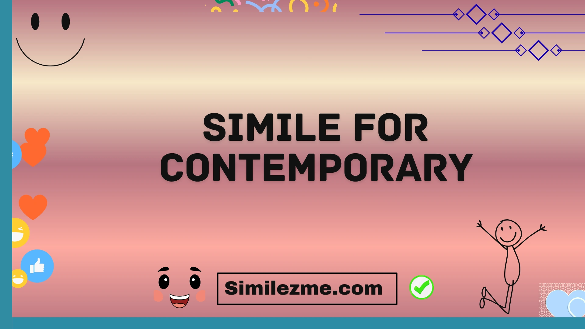 simile for contemporary