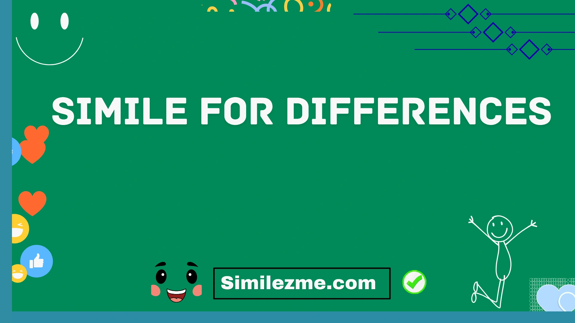 simile for differences