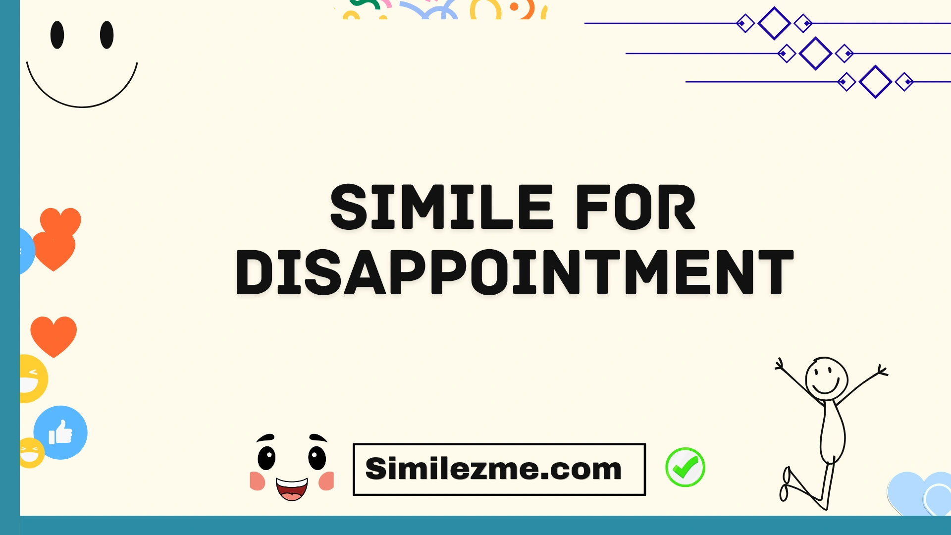 simile for disappointment
