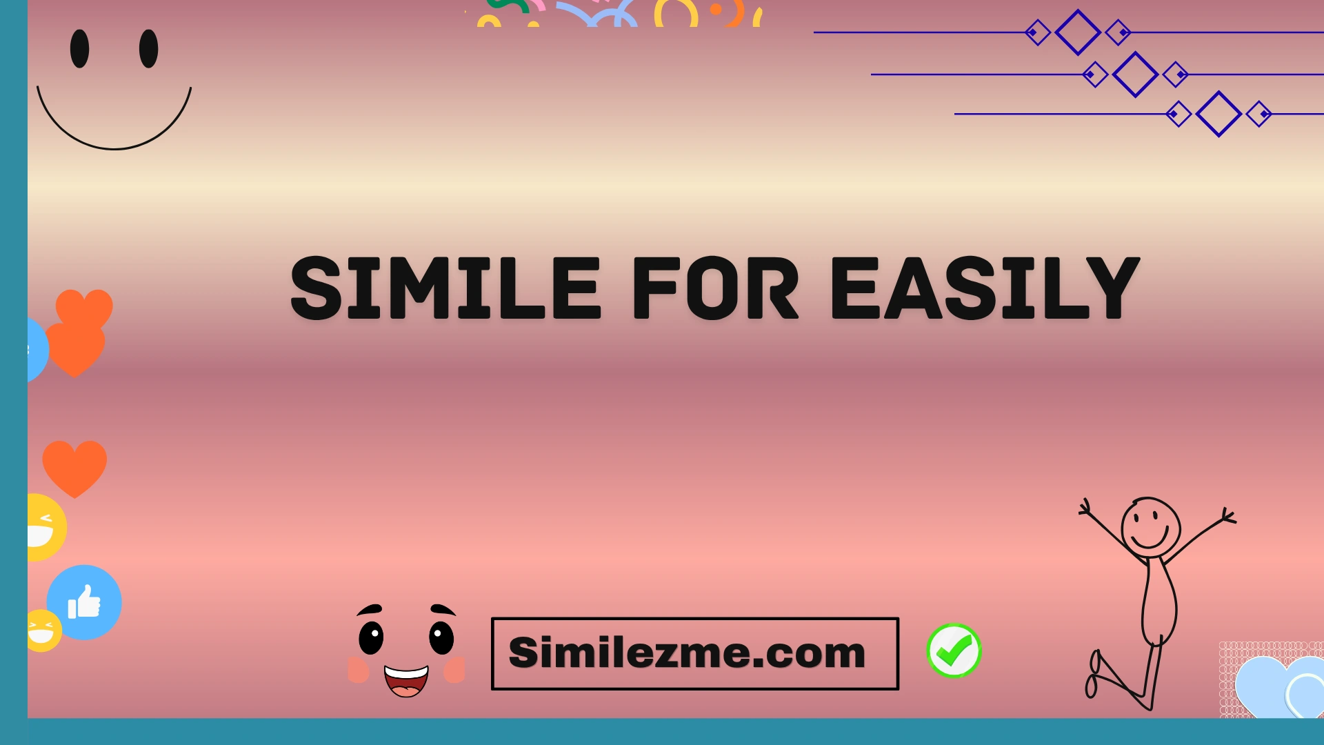 simile for easily
