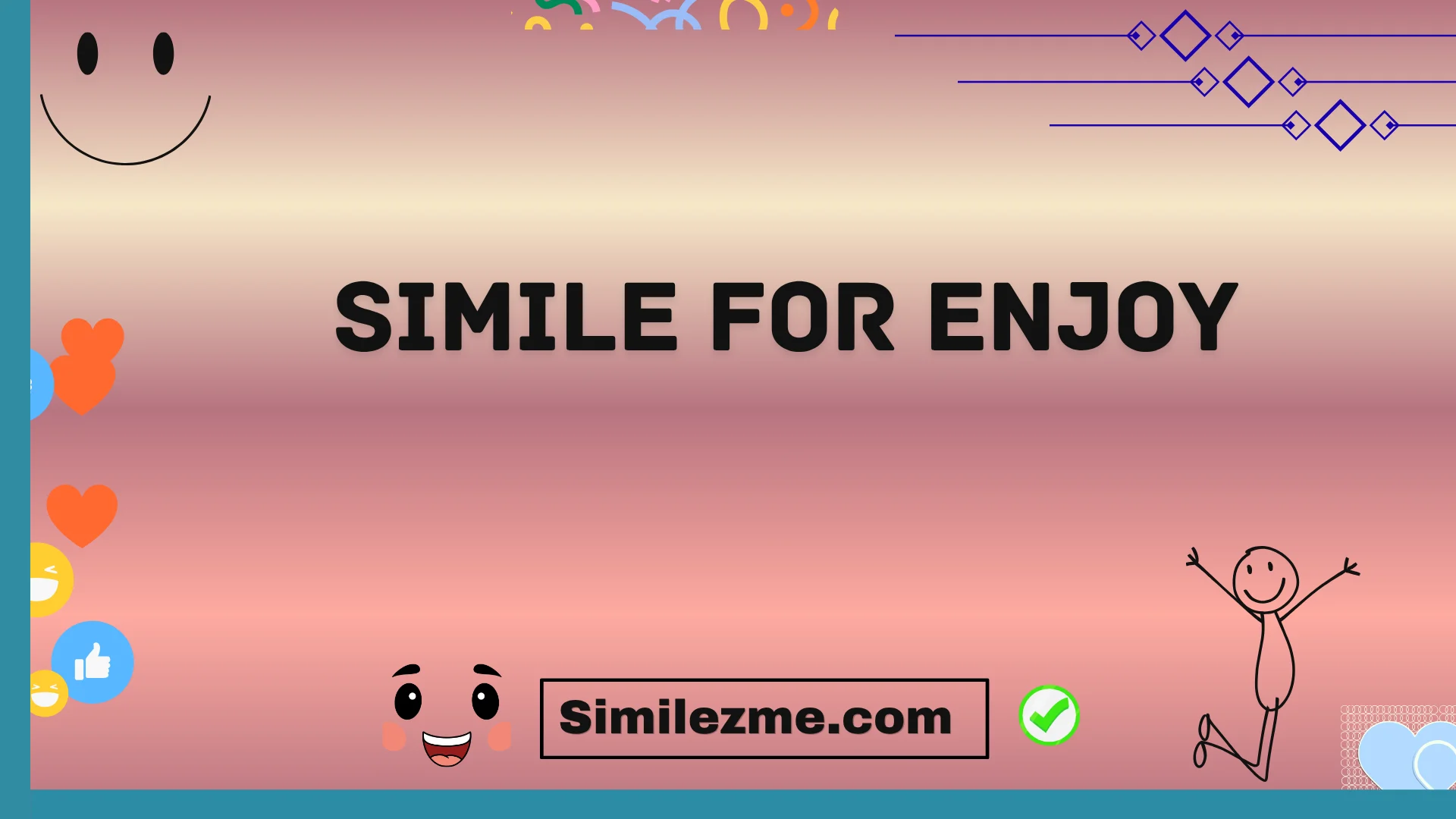 simile for enjoy