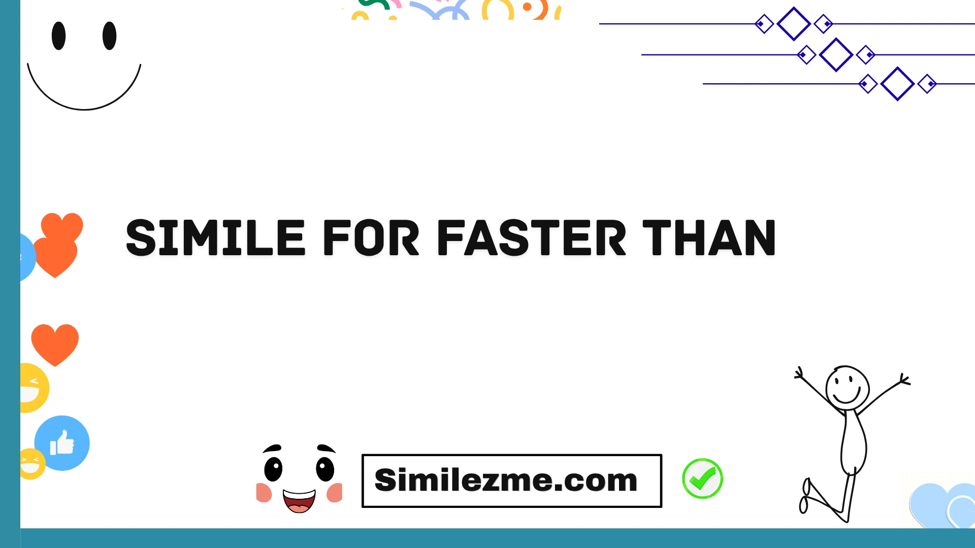 simile for faster than