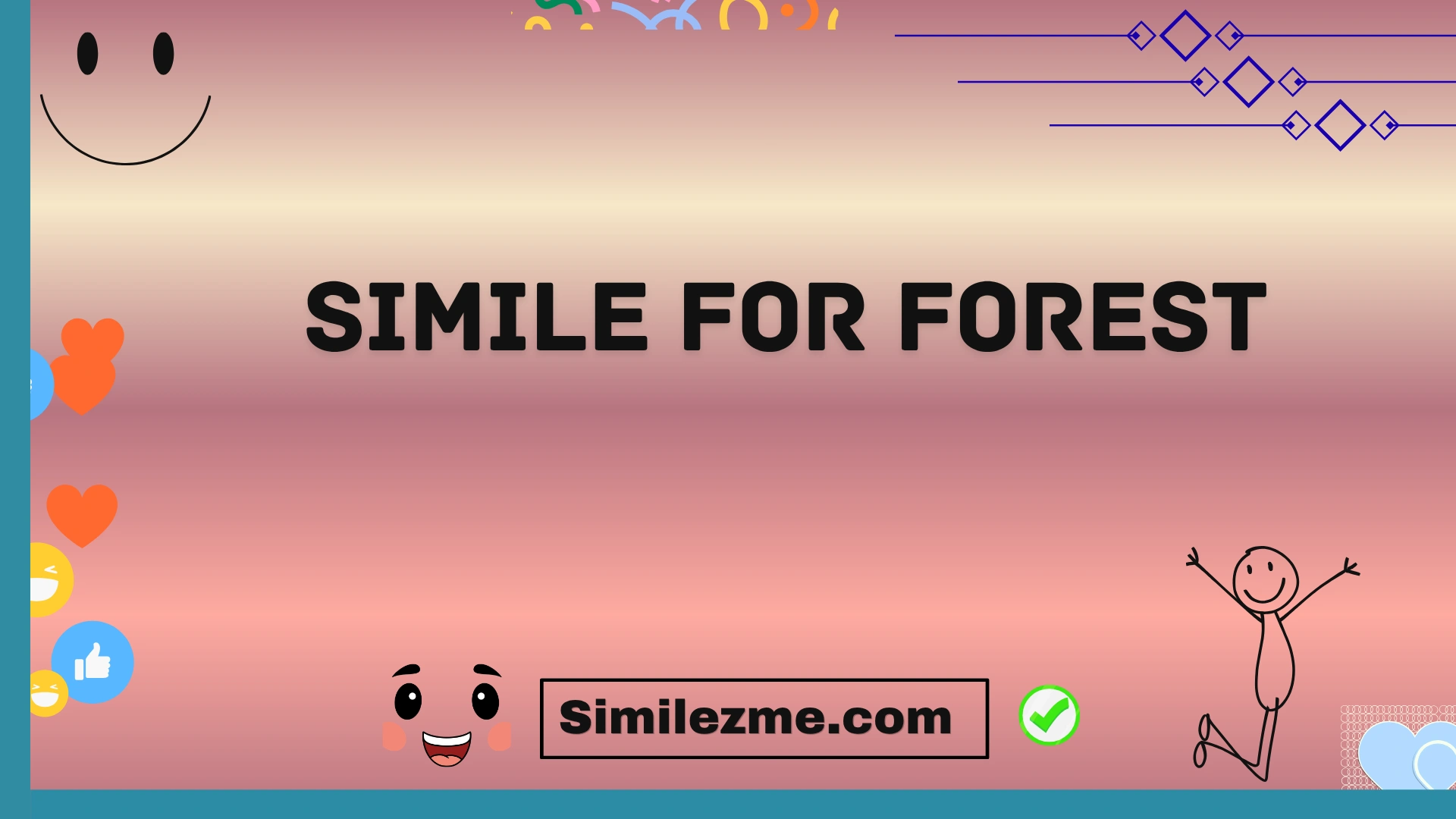 simile for forest