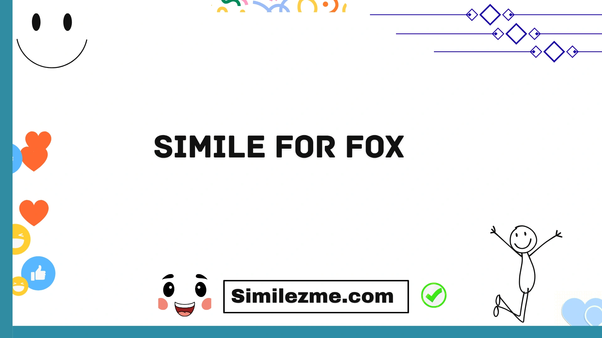 simile for fox