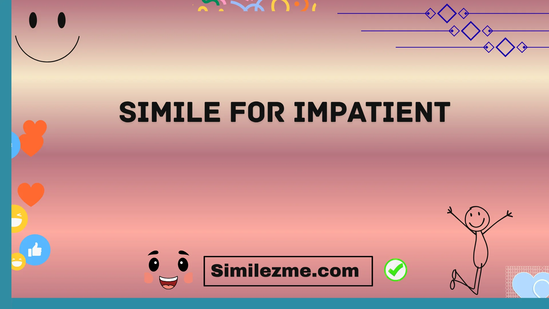 simile for impatient