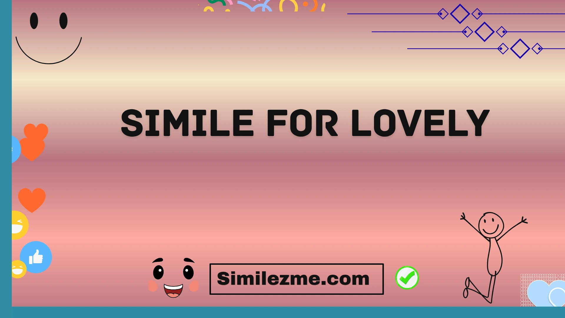 simile for lovely