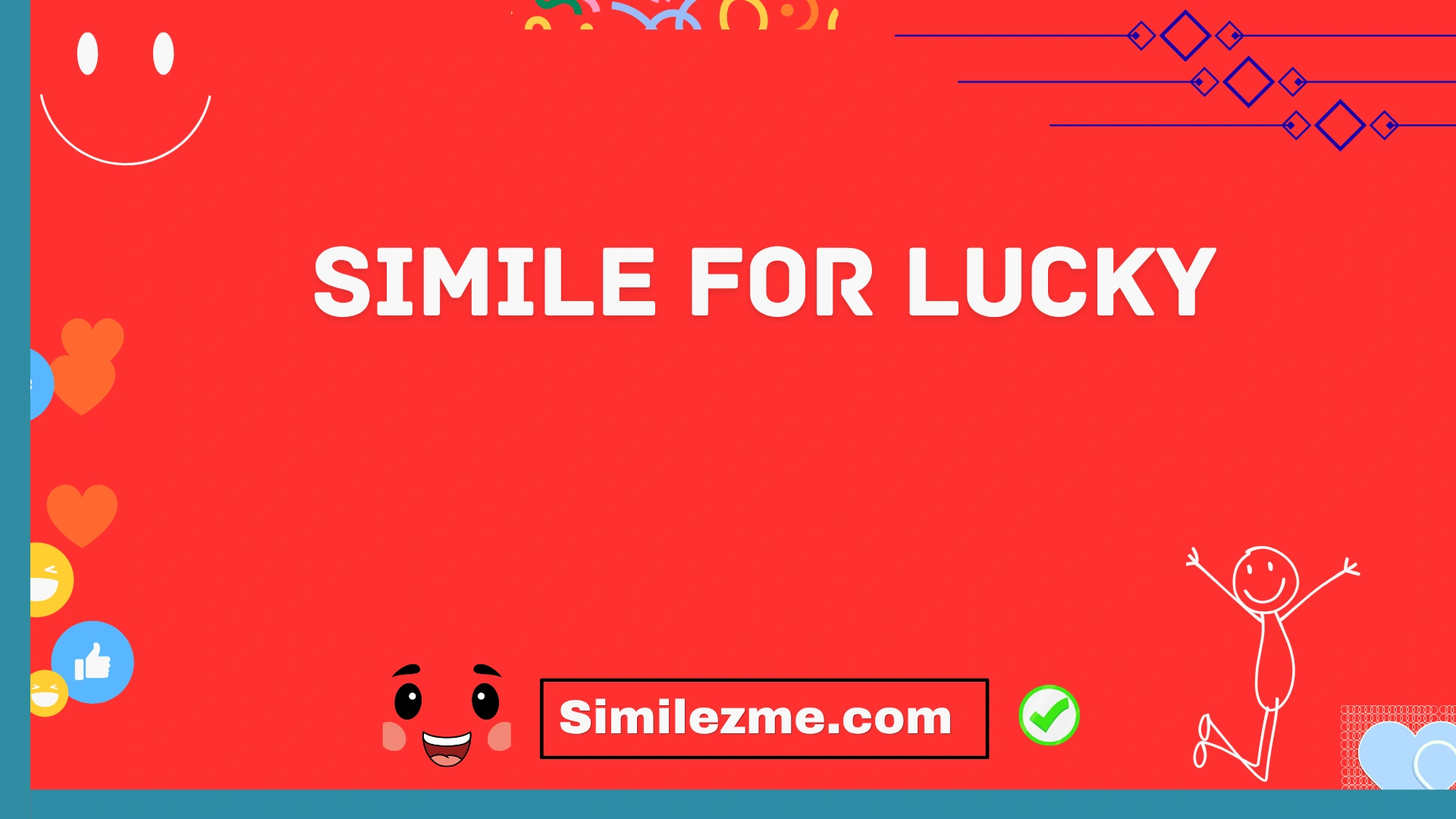 simile for lucky
