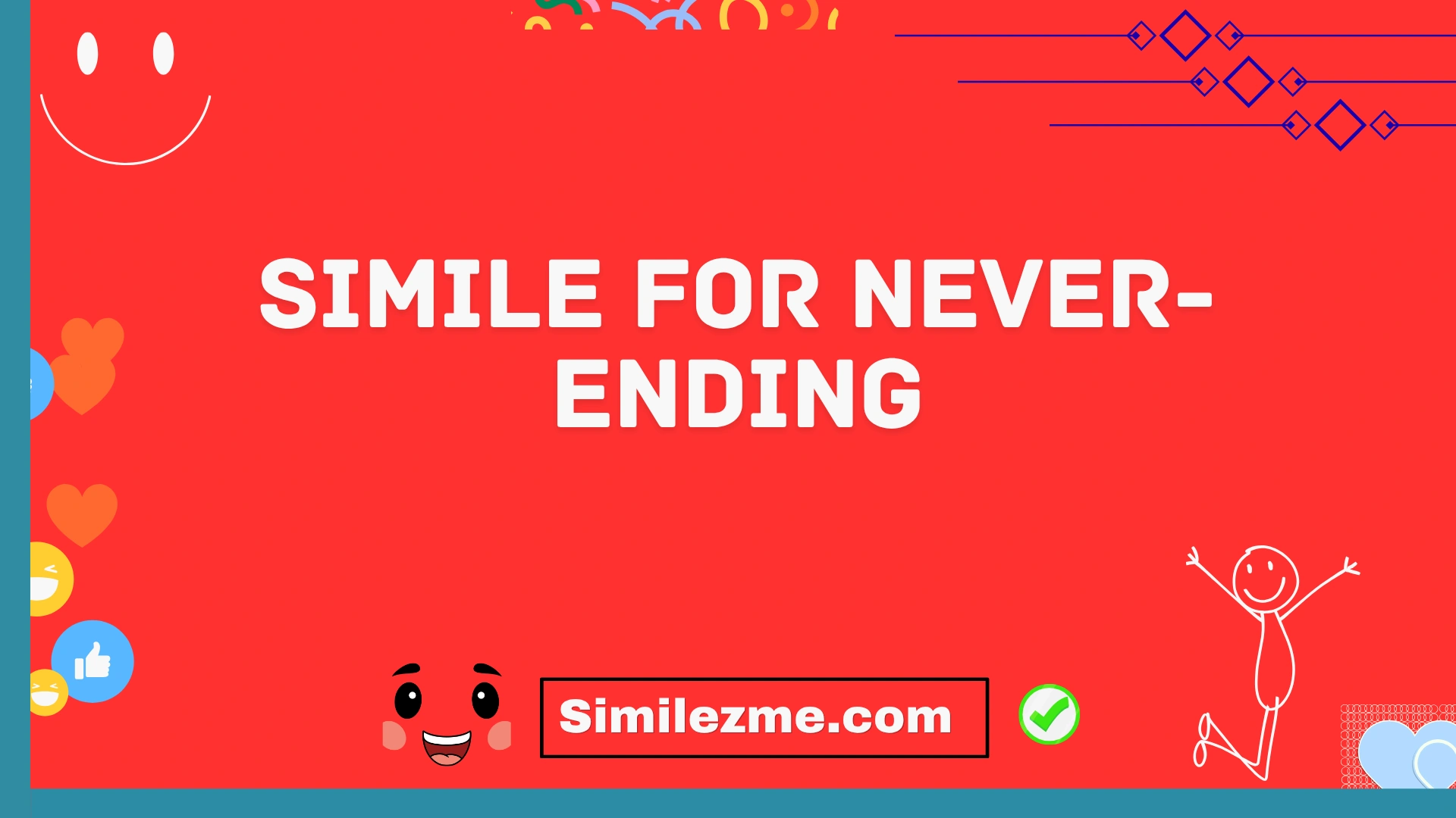simile for never-ending