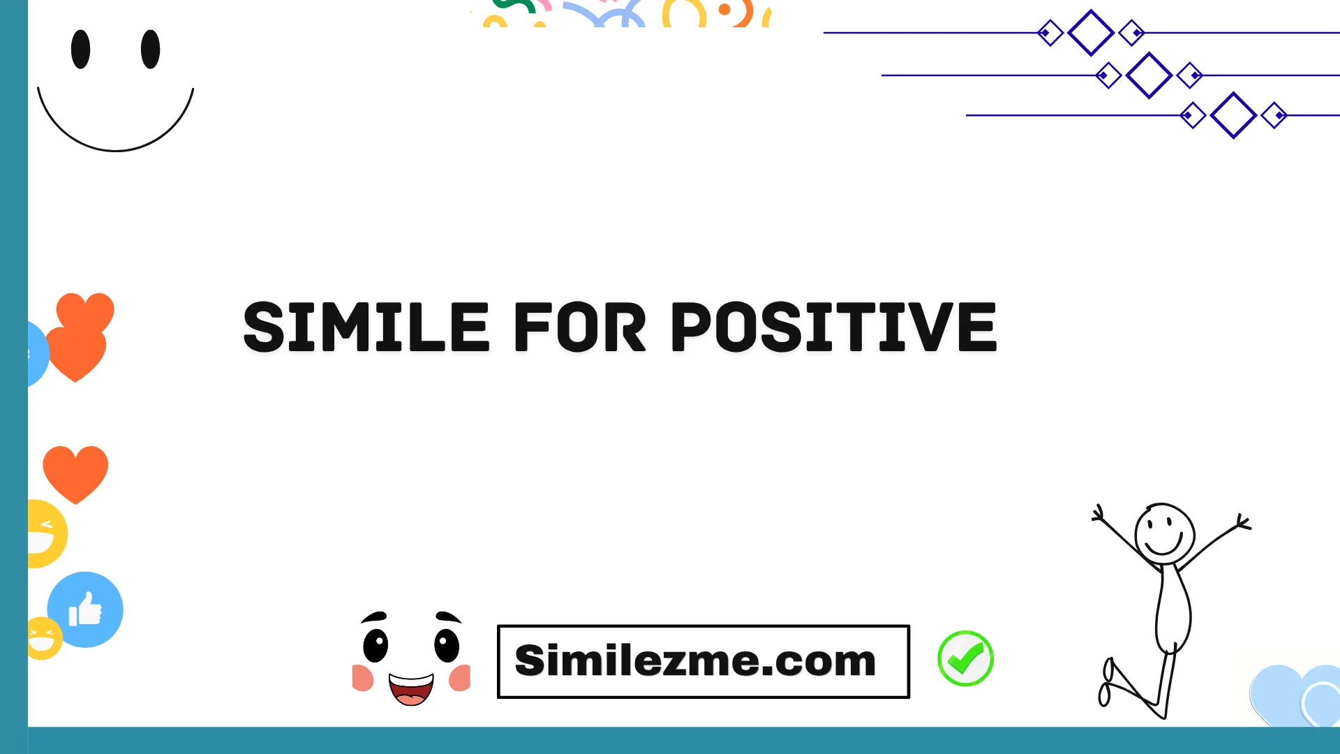 simile for positive