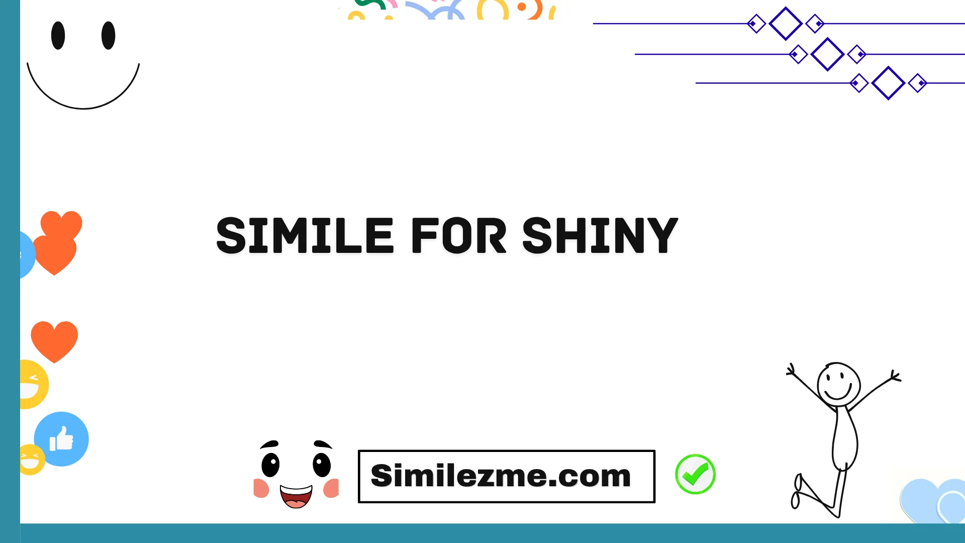simile for shiny