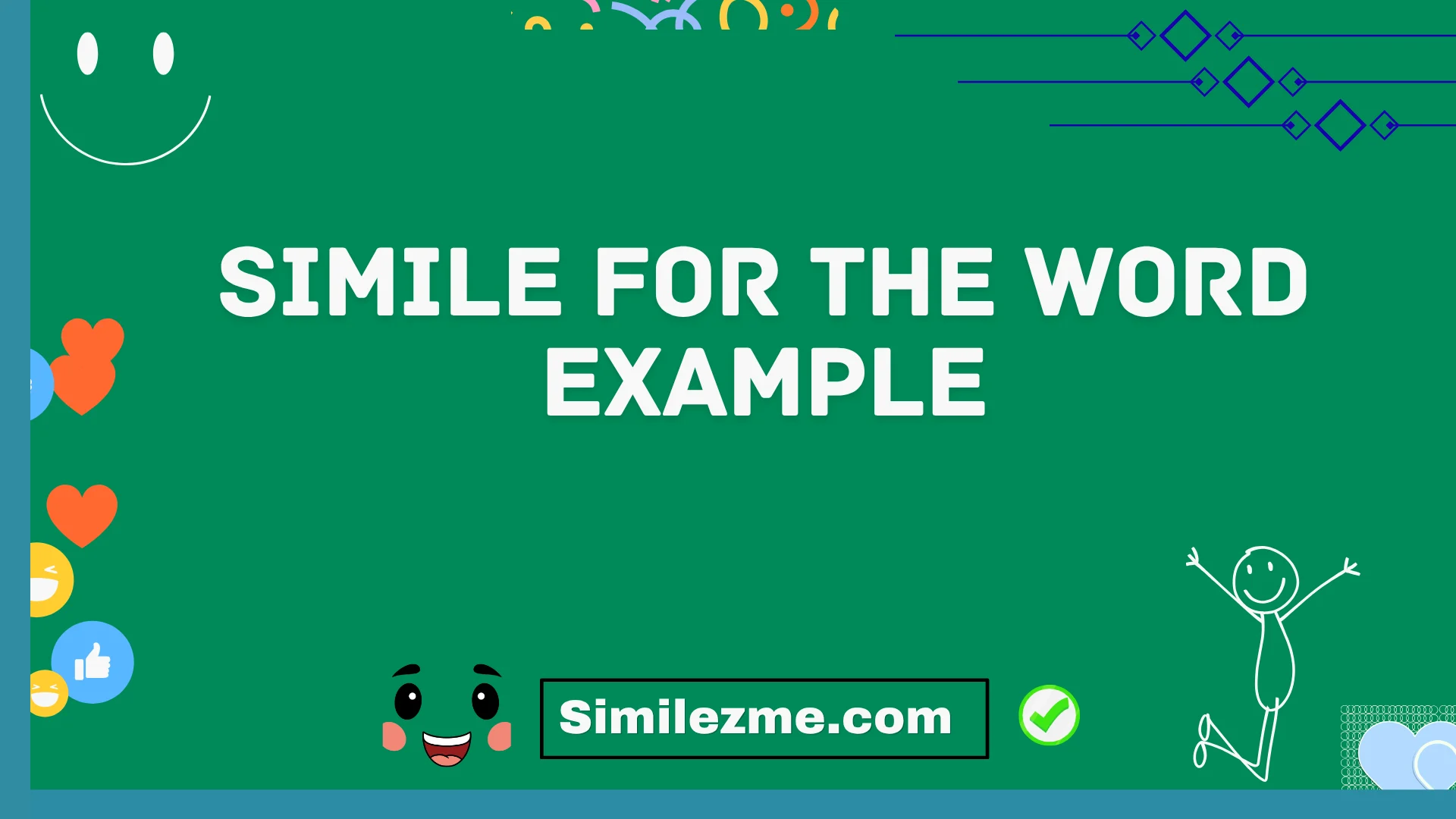 simile for the word example