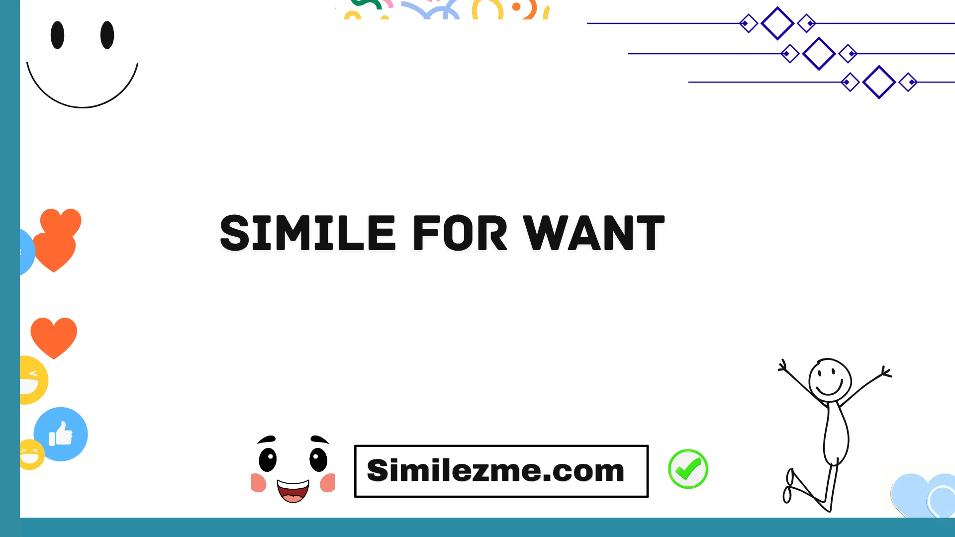 simile for want