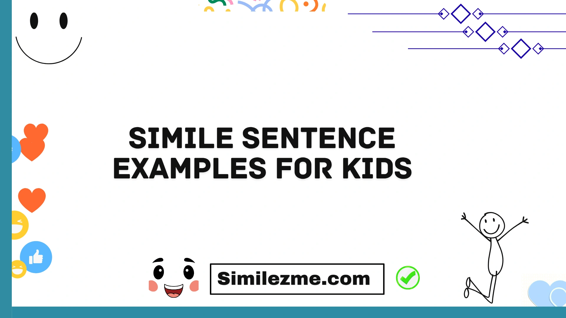 simile sentence examples for kids