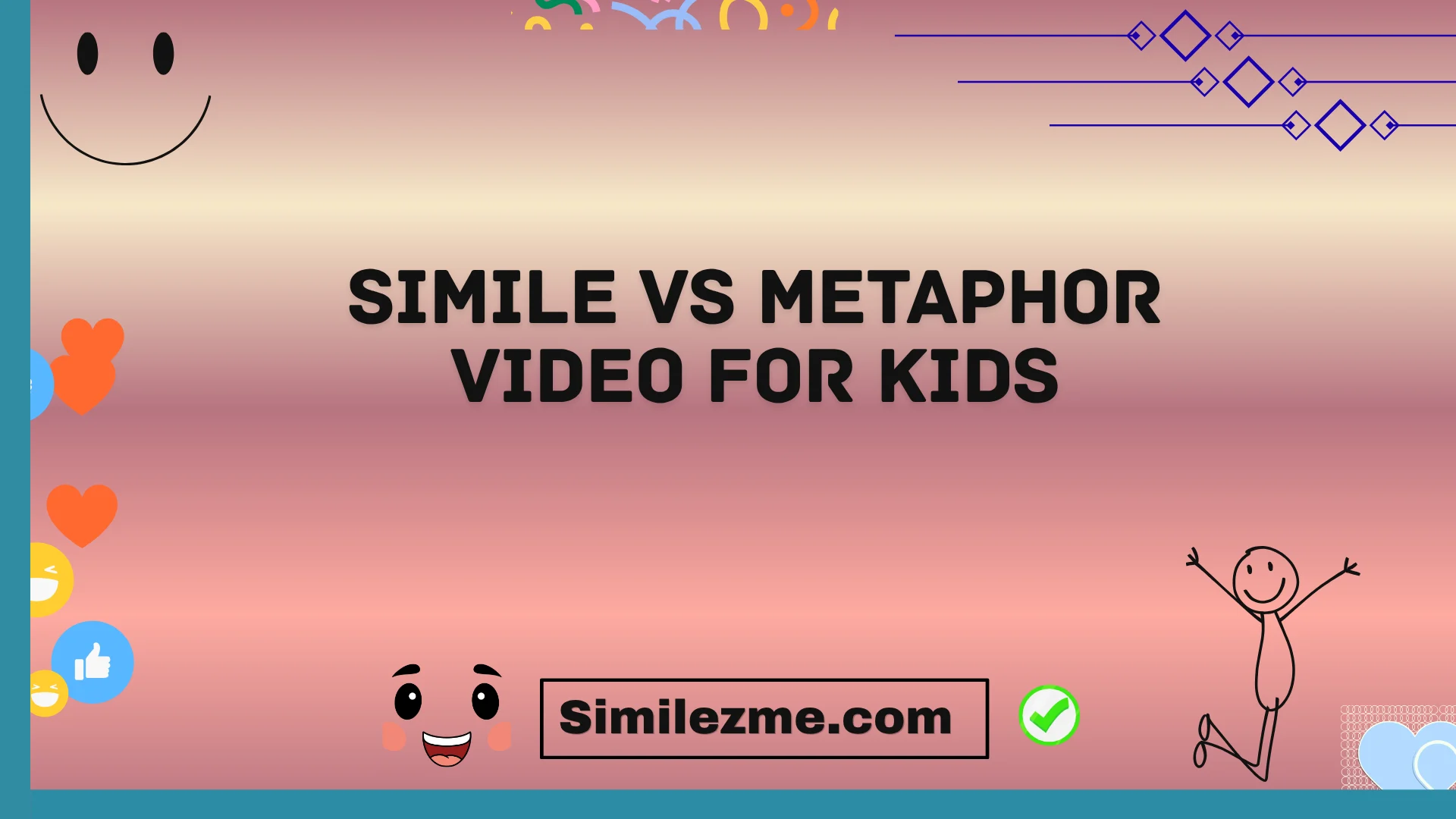 simile vs metaphor video for kids