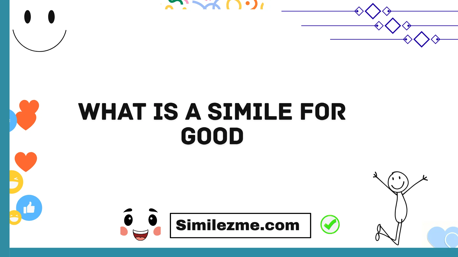 what is a simile for good