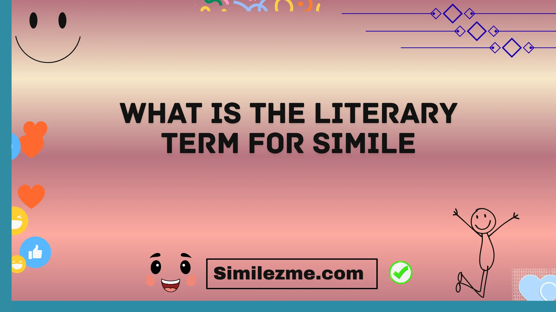 what is the literary term for simile