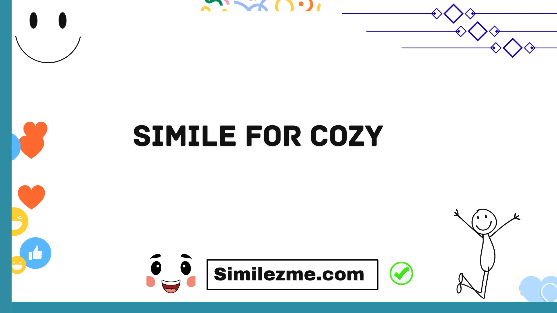 simile for cozy