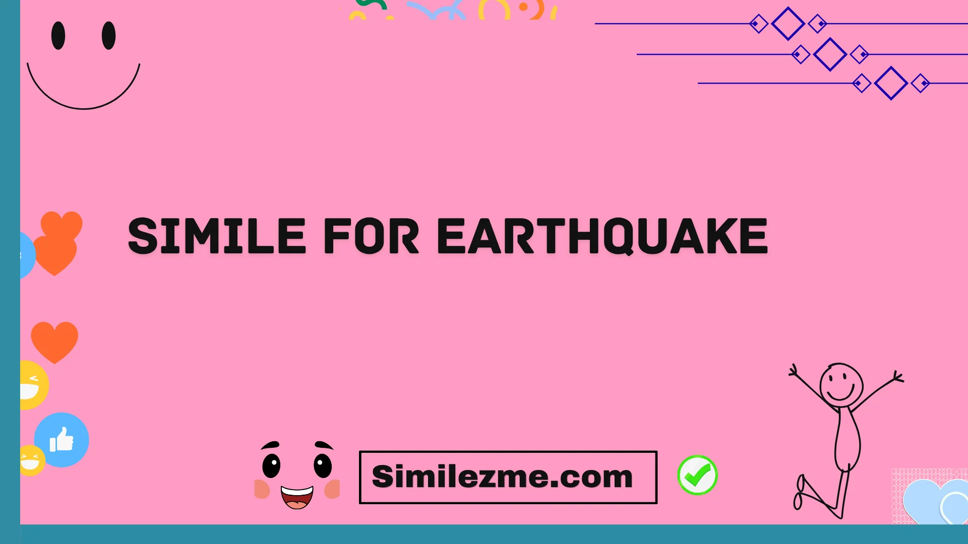 simile for earthquake