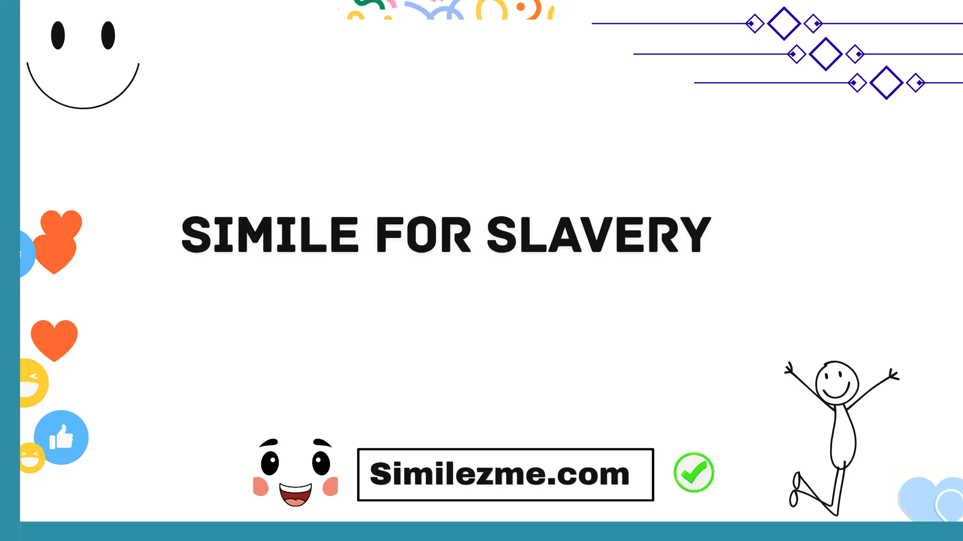 simile for slavery