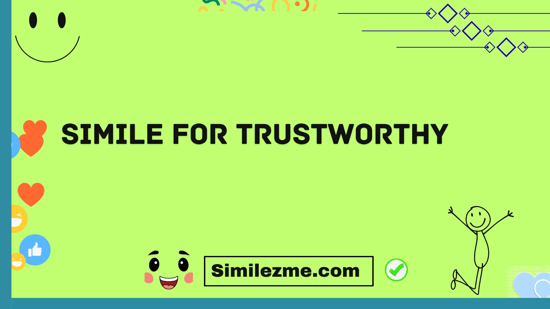 simile for trustworthy